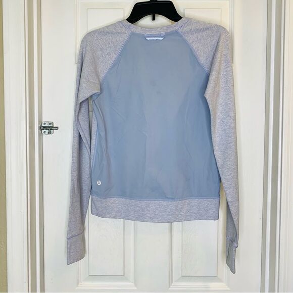 Lululemon Voyage Pullover Periwinkle Size 4 - Picture 6 of 8
